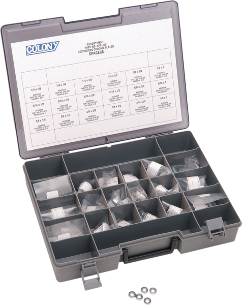 Spacers Silver, 1, nordicamoto.ro