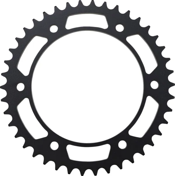 MOOSE RACING Steel Rear Sprocket Black, Zinc Plated -0