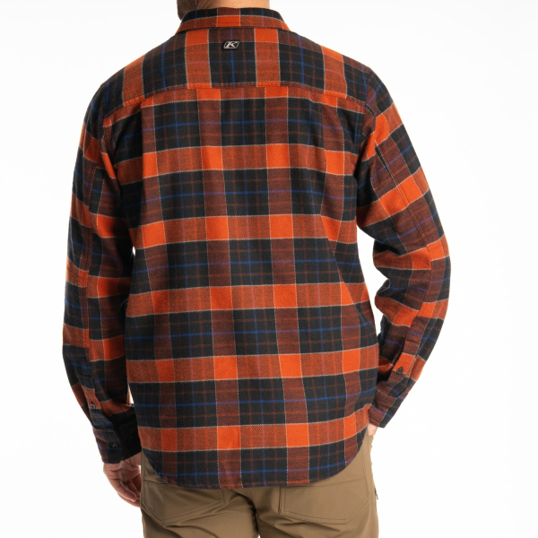 Camasa Klim Owen Heavyweight Flannel Picante - Black-14
