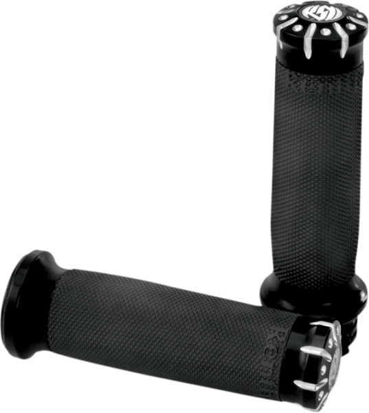 Chrono Grips Black, Brass, 3, nordicamoto.ro
