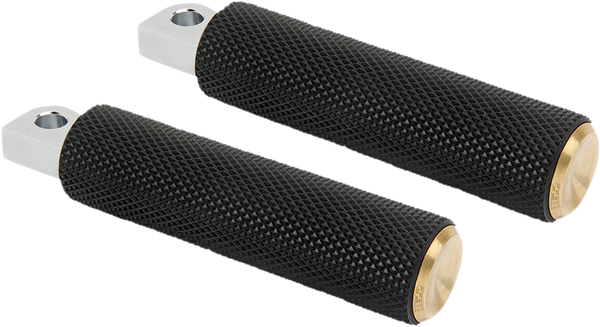 M-eight Fusion Footpegs Black, Brass, 2, nordicamoto.ro