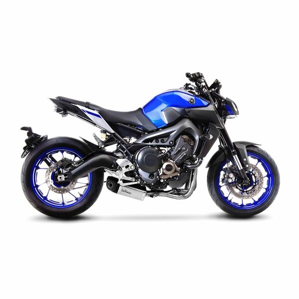 Underbody Full-system Exhaust Black, Silver, 1, nordicamoto.ro