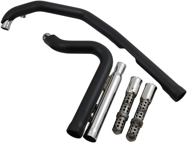 Speedster Short 909 Exhaust System Black, 1, nordicamoto.ro