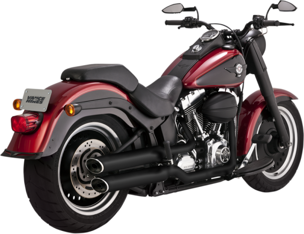 Muffler Ec Twin Slash Slip-ons Matte Black Ceramic, 1, nordicamoto.ro