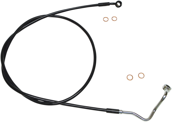 Xr Stainless Upper Brake Line Black Oversize [+152 mm (6'')], 1, nordicamoto.ro