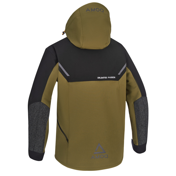 AMOQ Flex Light Anorak Kiwi/Black/Orange, M, 3, nordicamoto.ro