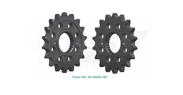 Sport Sprocket Front 530 Natural, 1, nordicamoto.ro