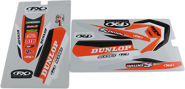 Trim Kit Graphics Black, Orange, White, 1, nordicamoto.ro