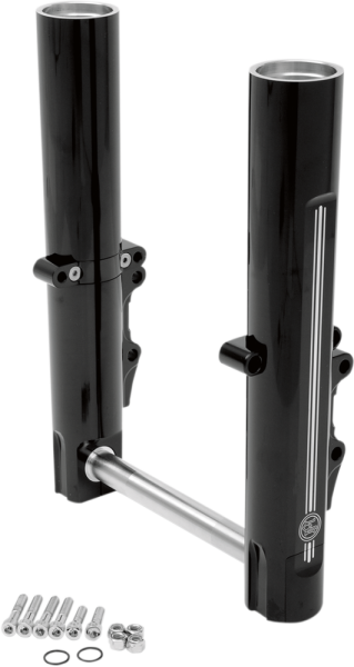 Fork Leg Kit For Stock Or Pm Calipers Black, Silver, 1, nordicamoto.ro