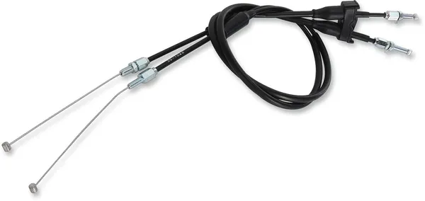 MOOSE RACING Black Vinyl Throttle Cable Black, 2, nordicamoto.ro