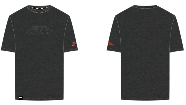 ESSENTIAL STEALTH T-SHIRT DARK GREY MELANGE-0