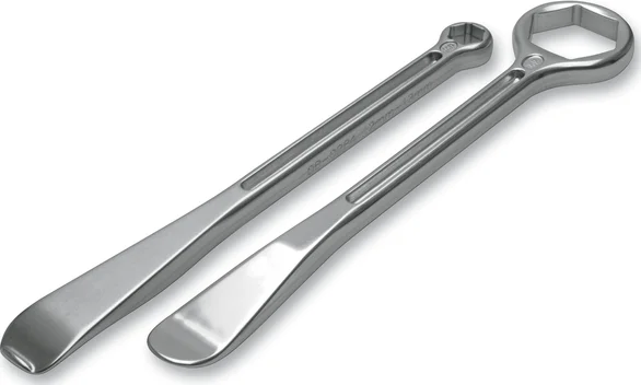 Levierele pentru anvelope T6, anodizate, argintii, 1, nordicamoto.ro