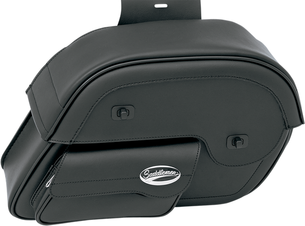 Cruis'n Slant Face Pouch Saddlebags Black Jumbo, 5, nordicamoto.ro