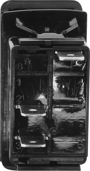 Rocker Switch Black, Red -0