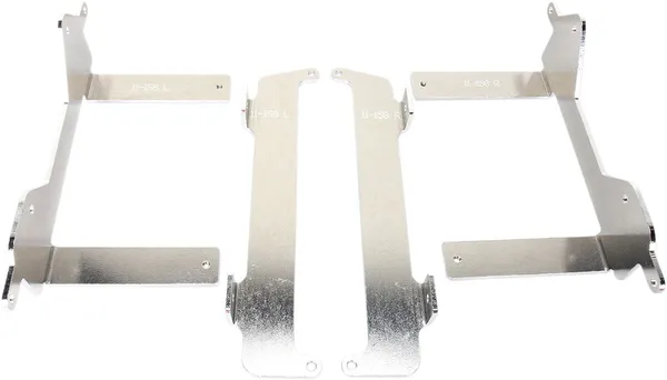 MOOSE RACING Radiator Braces Aluminum 