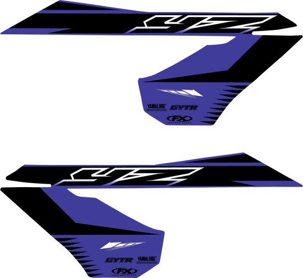 Replacement Oem Tank/shroud Graphics Black, Blue, 3, nordicamoto.ro