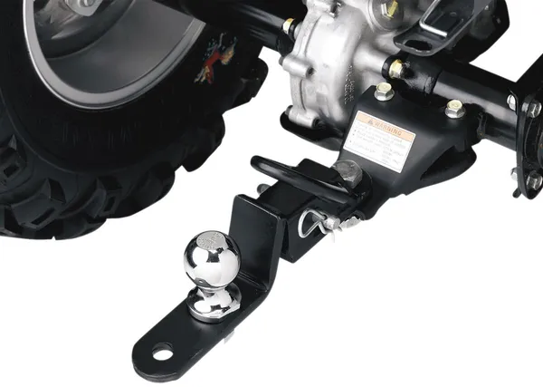 Three-way Atv Receiver Hitch Black -0