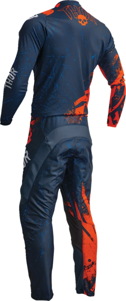 Tricou Copii Thor Sector Gnar Midnight/Orange 2XS, 4, nordicamoto.ro