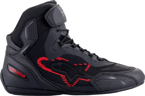 Shoe Fast3-rk Blk-gy-red 7 Black -5