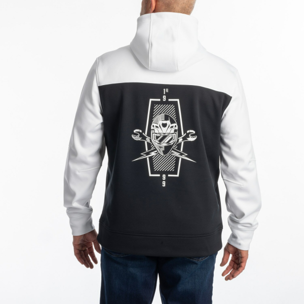 Hanorac Klim Petrol Pullover Black - White-5