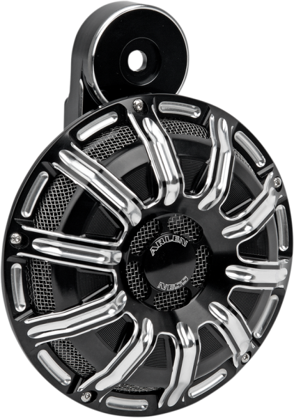 Billet Horn Kit Black, Aluminum, 1, nordicamoto.ro