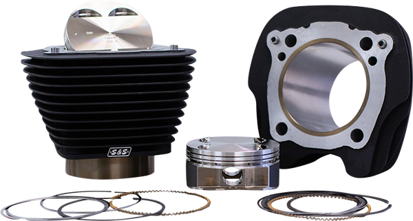 Big Bore Cylinder & Piston Kit Black, 2, nordicamoto.ro