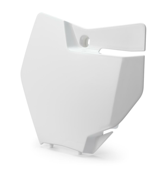 Placa numar KTM SX 16-18/EXC 17-19 Alb-0