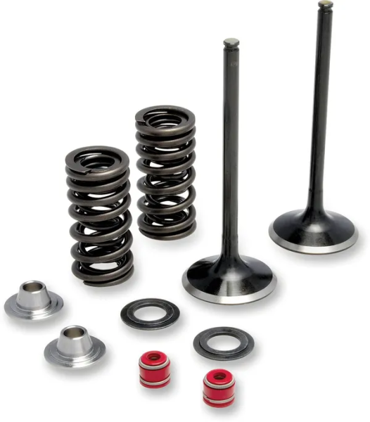 MOOSE RACING Stainless Intake Valve And Spring Kit 