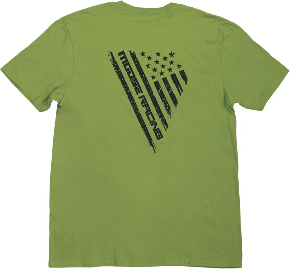 Tricou MOOSE RACING Salute Green 2XL, 2, nordicamoto.ro