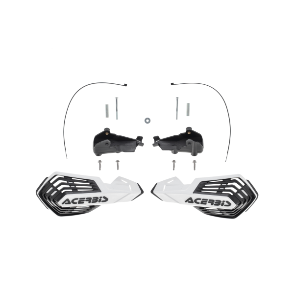 Handguard Acerbis K-Future Gas Gas EC/EX/MC 21'-27'/Husqvarna FE/TE 22'-24' Alb/Negru, 8, nordicamoto.ro