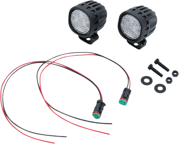 Lodestar High-output Driving Lights Black, 4, nordicamoto.ro