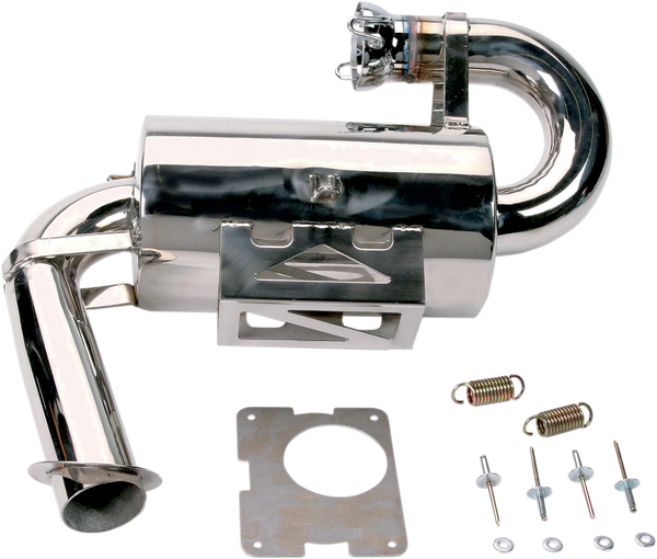 Rumble Pack Silencer Chrome, Polished, 1, nordicamoto.ro
