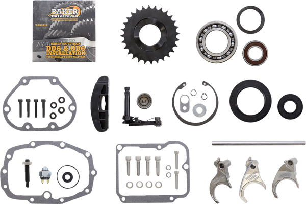 Direct Drive 6-speed Gear Set, 3, nordicamoto.ro