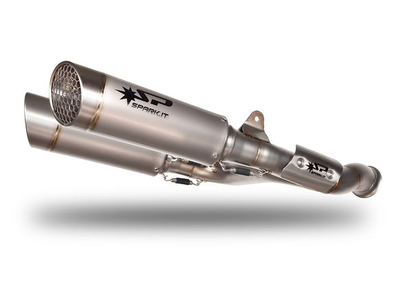 Grid-o Slip-on Mufflers Titanium, 1, nordicamoto.ro