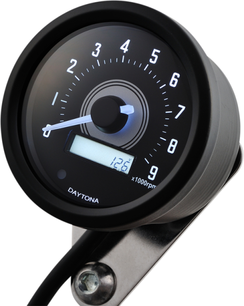 Tachometer Black, 3, nordicamoto.ro