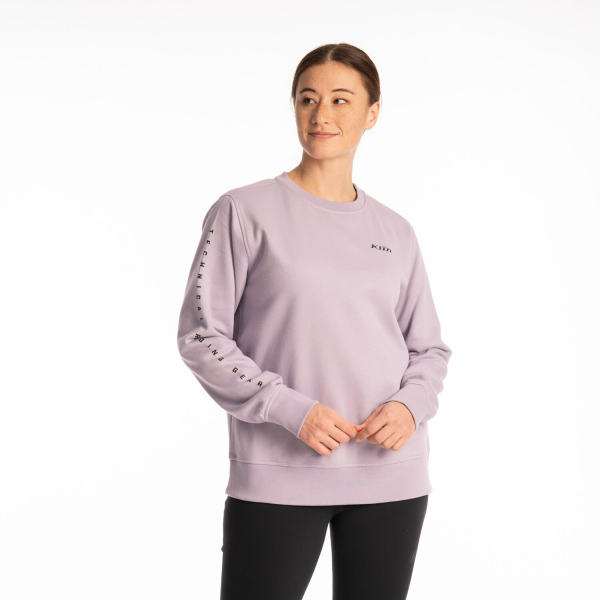 Bluza Dama Klim Morgan Ridge Crew Wisteria - Black-13