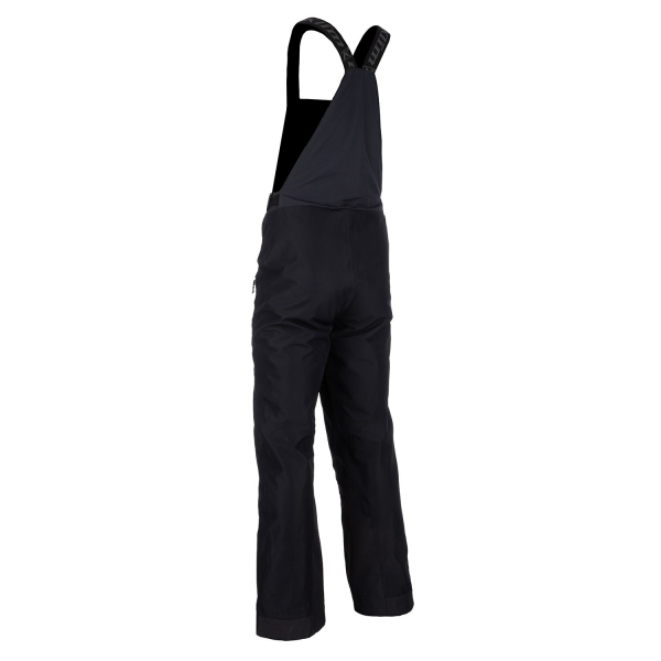Pantaloni Snowmobil Klim Tomahawk Bib Non-Insulated Chili Pepper - Black-1