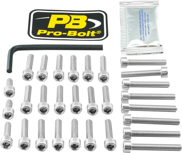 Set de șuruburi argintiu, 1, nordicamoto.ro