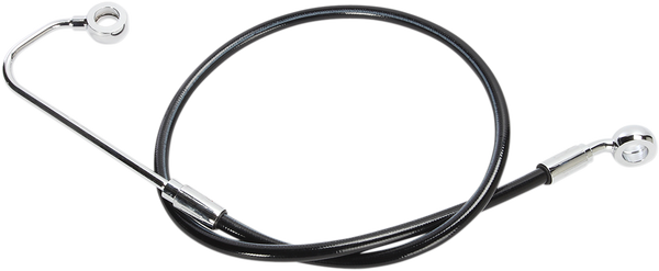 Xr Stainless Upper Brake Line Black, Chrome Oversize [+203 mm (8'')], 2, nordicamoto.ro
