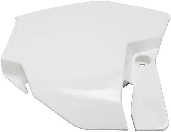 Replacement Front Number Plate White