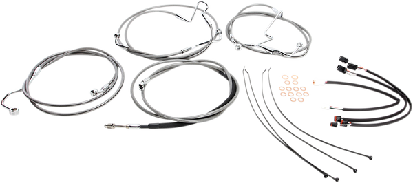 Xr Handlebar Installation Kit Silver, 2, nordicamoto.ro
