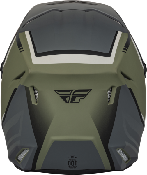 Casca Moto Fly ECE Kinetic Vision Olive/Gri-0