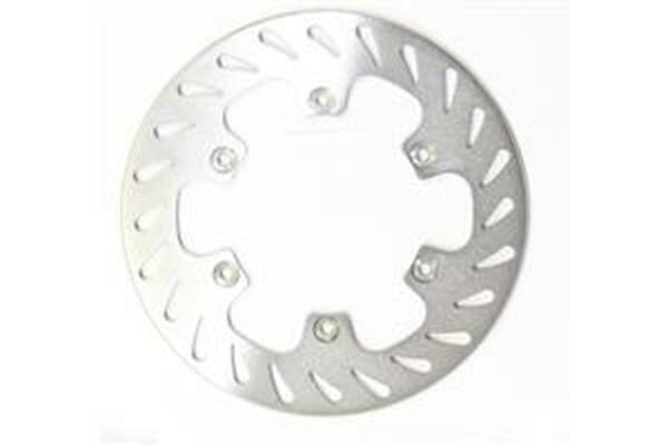 Round D-series Fixed Offroad Brake Rotor Silver, Stainless Steel, 1, nordicamoto.ro
