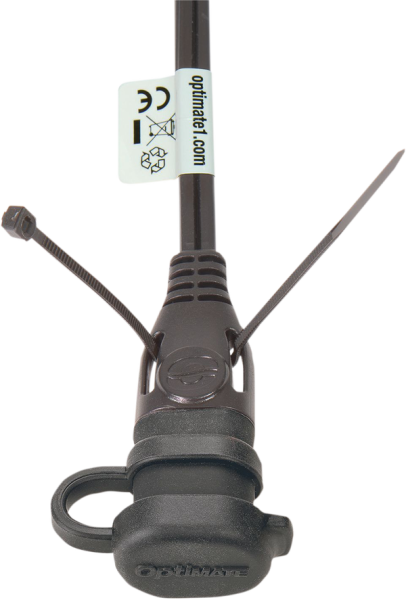 1/4(r) Eyelet Battery Connection Lead Black, 2, nordicamoto.ro