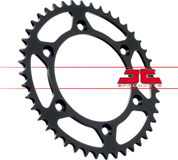 JT SPROCKETS Steel Rear Sprocket Black -1