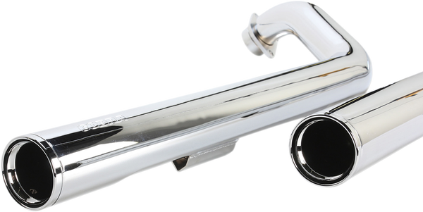 Dragster Exhaust System Chrome, 1, nordicamoto.ro