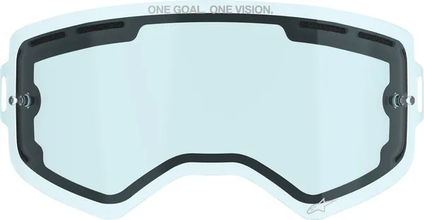 Alpinestars Supertech Goggle Dual Lens Blue -0