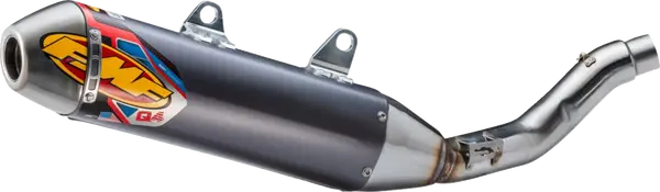 Q4 Hex S-a Slip-on Muffler Anodized Gray 