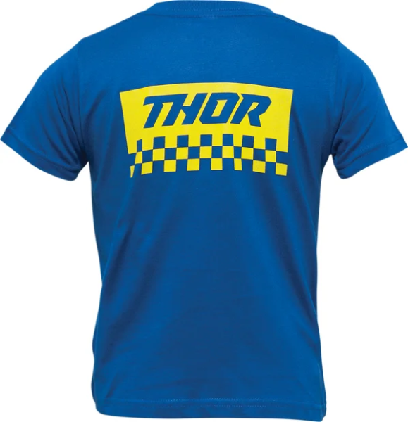 Toddler Checkers T-shirt Blue 2T, 2, nordicamoto.ro