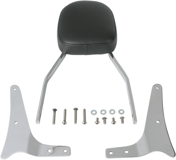 Square Sissy Bar Kit Chrome, 2, nordicamoto.ro